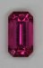 Light included red emerald cut. #458