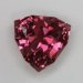 Fine average pink medium toned shield cut. #478