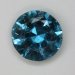 Included, blue round with a flater crown. #479