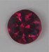 Vivid red, smaller standard round brilliant.  #504