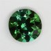 Rich dichroic blue green to green round. #508
