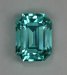 Neon cyan blue, cuprian GEM.  #525