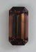 Long ratio, brownish purple emerald cut.  #531