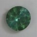 Assorted inclusions and poor crystal can not keep a fine mint green round down.  #548