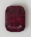 Rich red modified Barion cushion.  #560