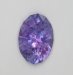 Included cuprian oval with mixed blue/purple/pink color.  #592