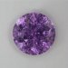 A fine included purple (from copper/manganese), round. Mozambique  #641