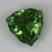 Very nice medium green, medium tone level, shield cut.  #669