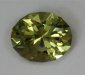 On the cool side of yellow with a touch of green. oval.  #690