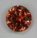 Medium dark tone level, in a pastel, orange colored round.  #697
