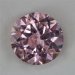 Slightly included pastel baby pink round from Afghanistan.  #701