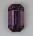 Nice moderately included non cuprian purple emerald cut.  #715