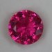 Moderately included and below average crystal, this really bright pink, round is beautiful.  #729