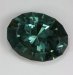 Great blue green non dichroic medium toned oval.