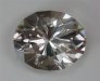 Nice sized oval that is an Achroite, colorless tourmaline.