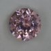Lightly included, baby pink, round from Afghanistan.  #741