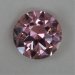 Eye clean, bright pink, round.  #750