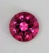 A beautiful, hot red/pink round, GEM.  #705
