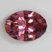 Nice sized, crystal clear, pink oval  #810