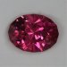 Clean, hot pink, eye candy oval.  #816