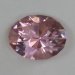 Very bright, flashy, baby pink oval.  #828