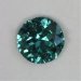Included blue round with chip on gridle.  #854