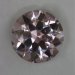 Pale Pink round from Afghanistan.  3861