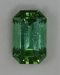 Dichroic, Included bright blue green emerald cut.  #873