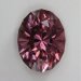 Unusual non cuprian pruple oval.  #878