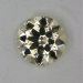 A very pale yellow, eye candy, round with very light inclusions.  #879