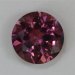 This rich pink round has a purple overtone depending on the light.  #908