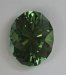 A great, highly transparent, medium toned green oval.  #956