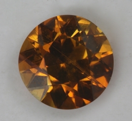 A toned down orange droplet of color.  #75