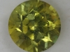 A great acid, yellow green gem with everything fine, droplet of color.  #72