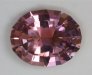 A fine, bright, medium light, hot pink oval.  #1005