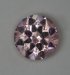 Lightly included,, bright baby pink round.  #1011