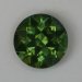 Medium toned, bright grass green round.  #1015