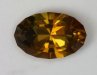 This golden brown oval is a honey of a gemstone.  #1024