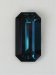 Attention this is a royal blue GEM, emerald cut  #1035