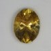 Fine medium toned yellow oval with inclusions.  #1069