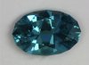 Richer tone and eye clean glory makes this vivid blue oval a step above the ordinary.  #1076