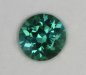 Small round ablase with blue green flash.  #1081