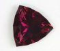 A dark and senual trilliant cut with vivid purple red flash  #1091