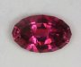 Hot pink, long ratio oval with very flashy ends.