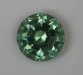 deeply cut minty blue green round