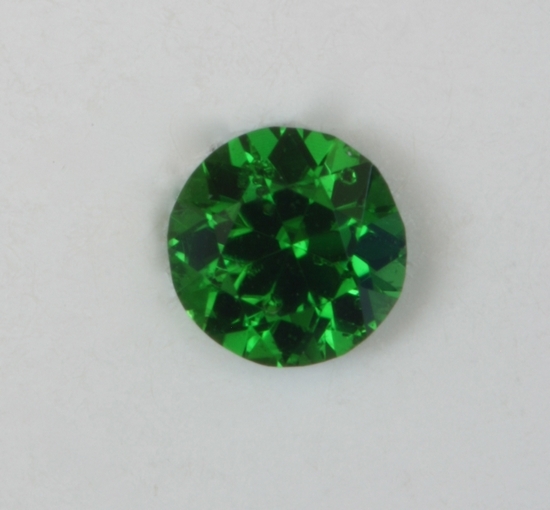 Chrome tourmaline, green dot of color.