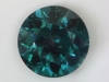 Darker blue to blue green flash driven color, included round. #124