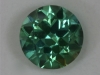 A very fine pastel blue green droplet of color. #127