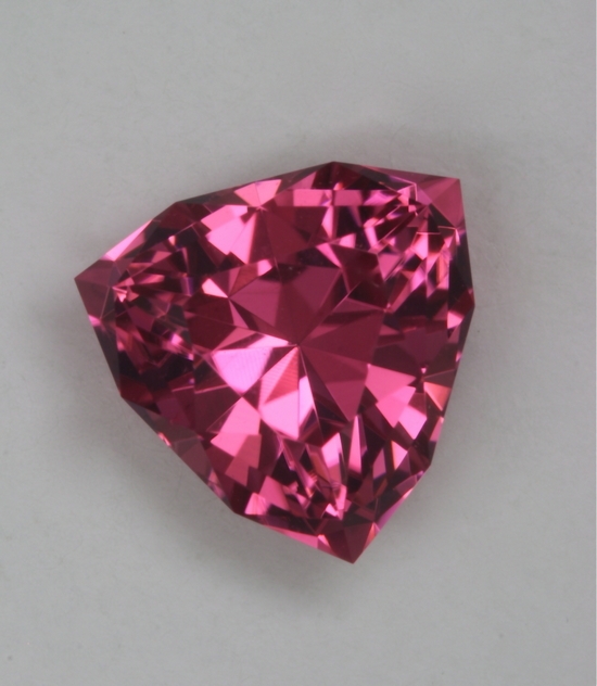 A great medium toned pink shield cut  #176