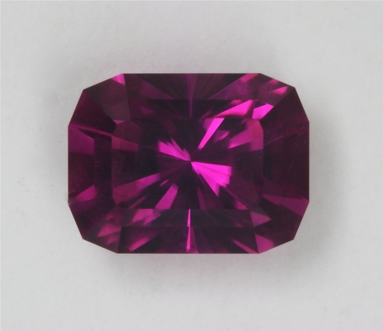 Take a great sultry red/pink and put it in a Barion cushion cut, Ah, beauty.  #187